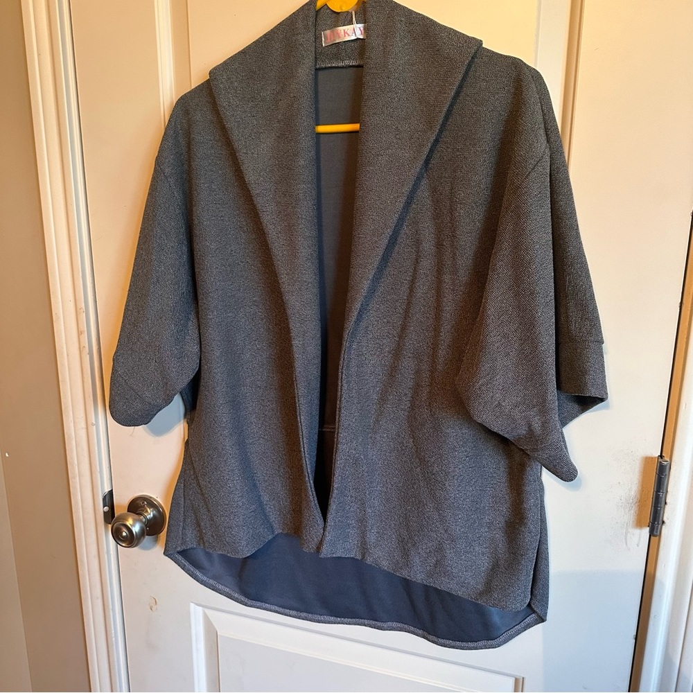 Jeykay Size XXL Gorgeous dark grey jacket/cardigan